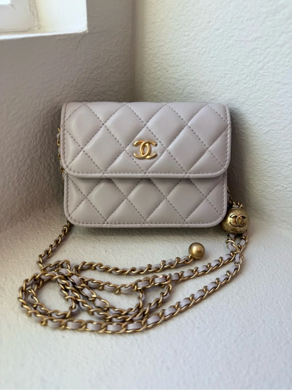 CHANEL Quilted Mini Crossbody Bag